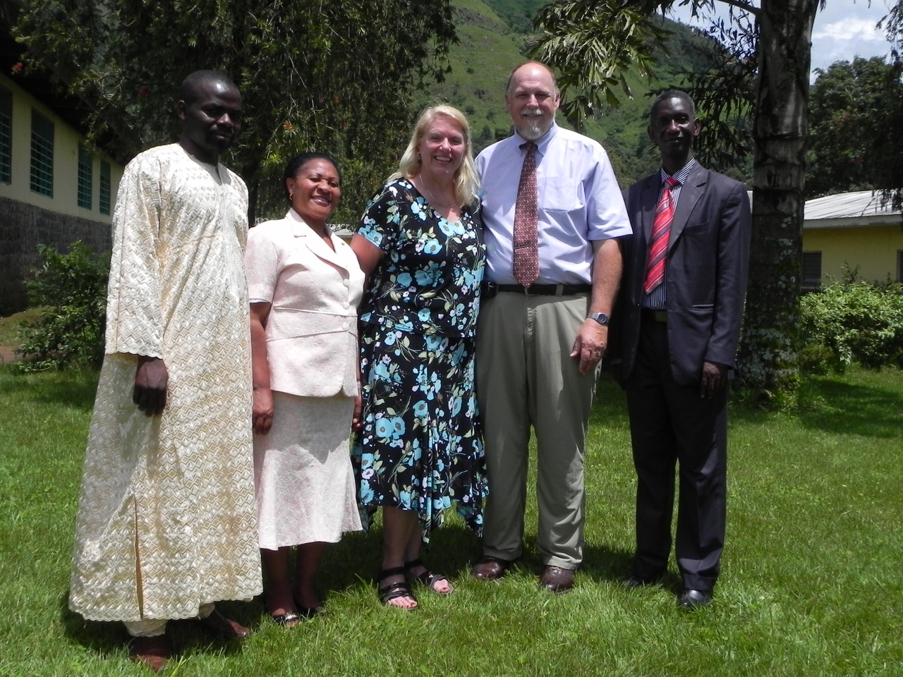 Jayne and Bob Dambman with School Leadership 2015